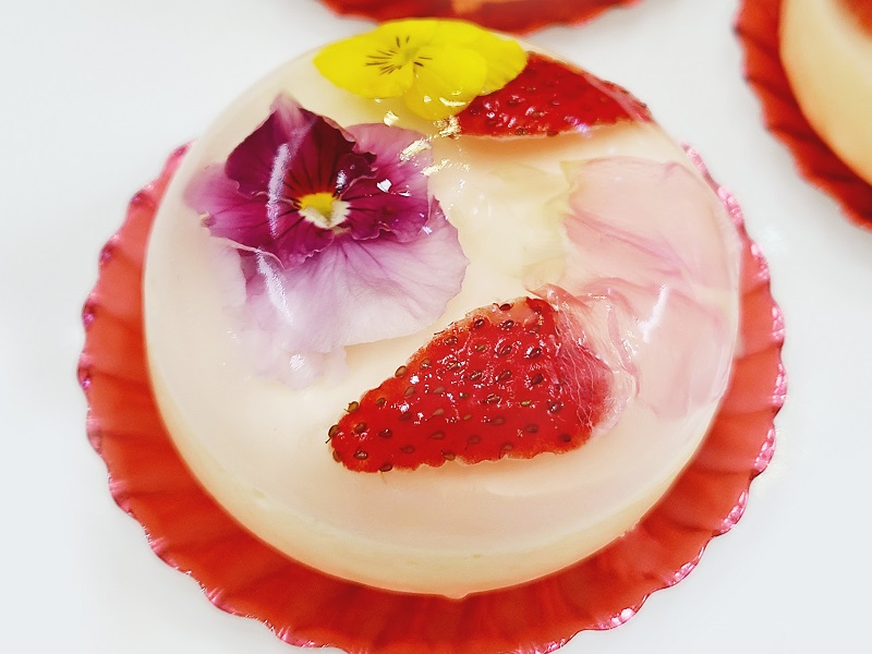 お花のババロア